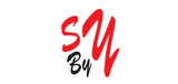 Red and black handwritten logo with the words 'SY By' on a white background